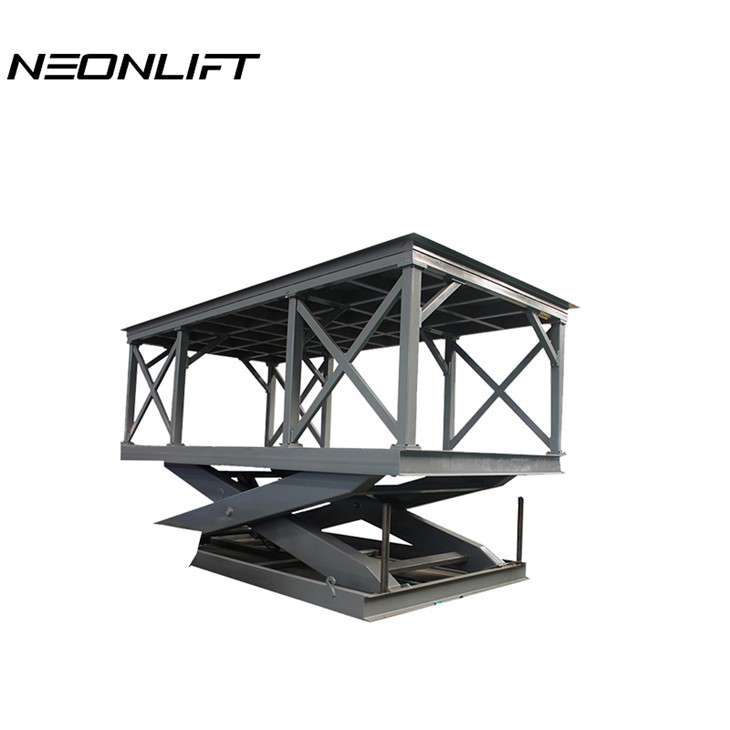 System Lifft Parcio Ceir Hydrolig Tanddaearol